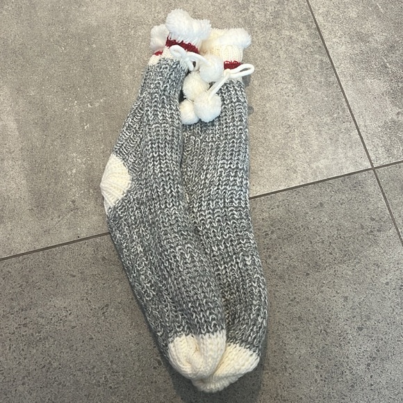 Cable knit lounge socks - Picture 3 of 3